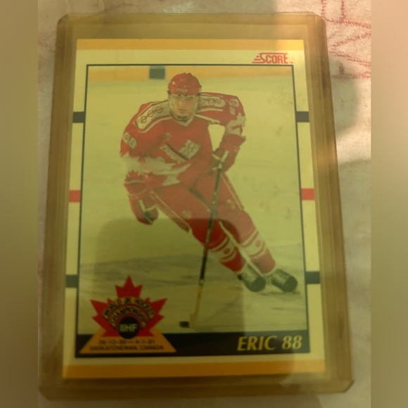 Eric Lindros Score card - Picture 1 of 1